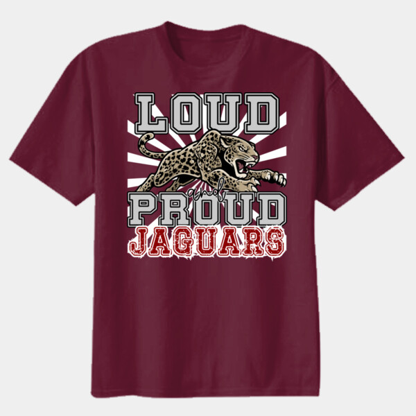 Loud and Proud Jaguars 06A-301 - Youth Heavy Cotton 100% Cotton T Shirt Thumbnail