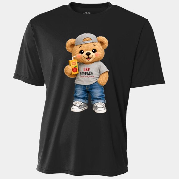 LBV Jaguars – Loud and Proud Bear 06A-305 - Youth Cooling Performance Short Sleeve Tee Thumbnail