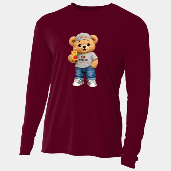 LBV Jaguars – Loud and Proud Bear 06A-305 - Adult Cooling Performance Long Sleeve Tee Thumbnail