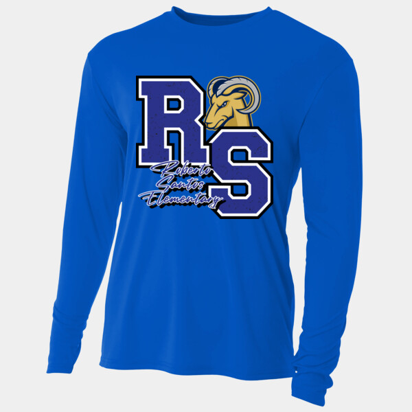 Roberto Santos Elementary 07A-200 - Adult Cooling Performance Long Sleeve Tee Thumbnail