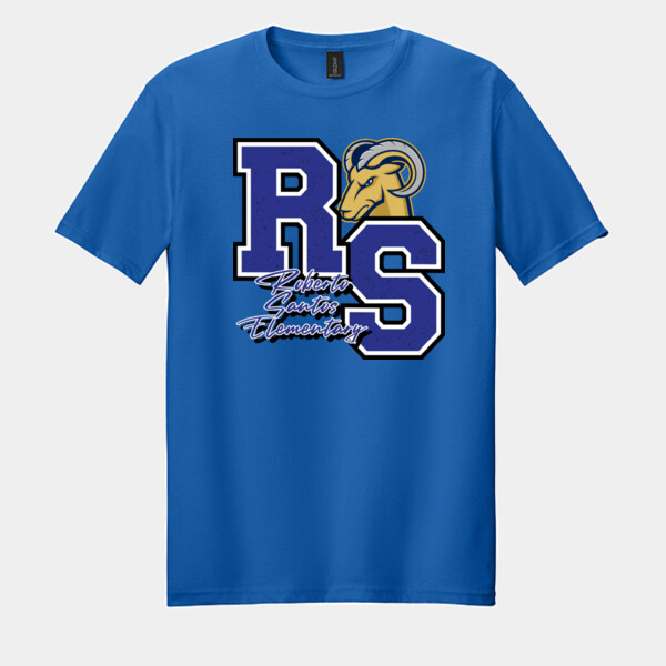 Roberto Santos Elementary 07A-200 - Adult Softstyle ® T Shirt Thumbnail