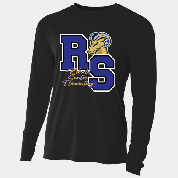Roberto Santos Elementary 07A-201 - Adult Cooling Performance Long Sleeve Tee Thumbnail
