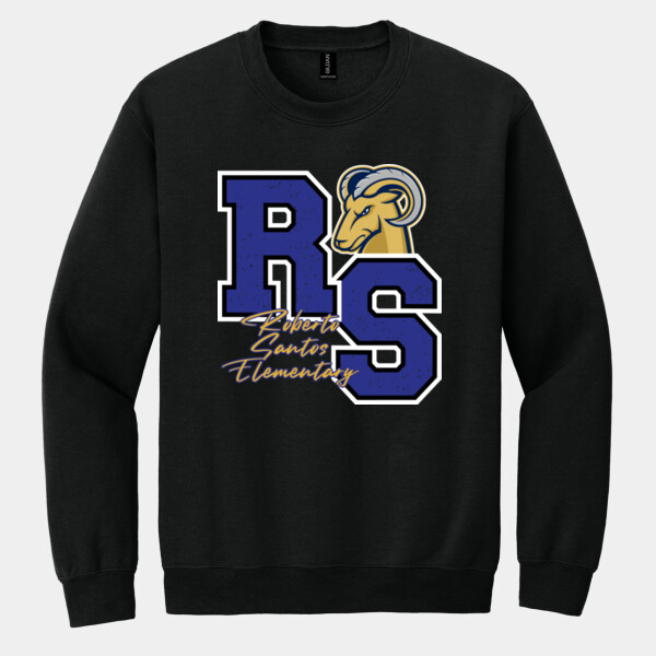 Roberto Santos Elementary 07A-201 - Heavy Blend Crewneck Sweatshirt Thumbnail