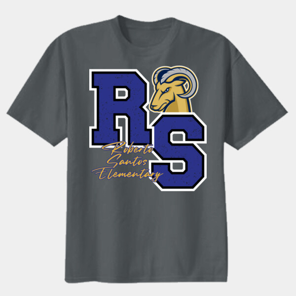 Roberto Santos Elementary 07A-201 - Youth Heavy Cotton 100% Cotton T Shirt Thumbnail