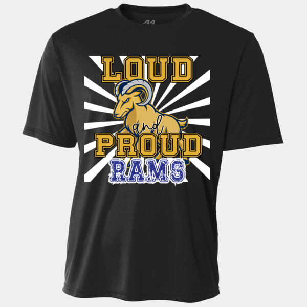 Loud and Proud Rams 07A-202 - Youth Cooling Performance Short Sleeve Tee Thumbnail