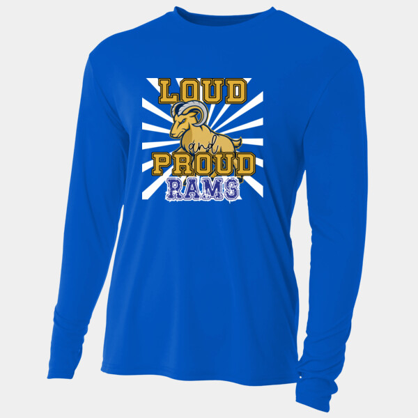 Loud and Proud Rams 07A-202 - Adult Cooling Performance Long Sleeve Tee Thumbnail