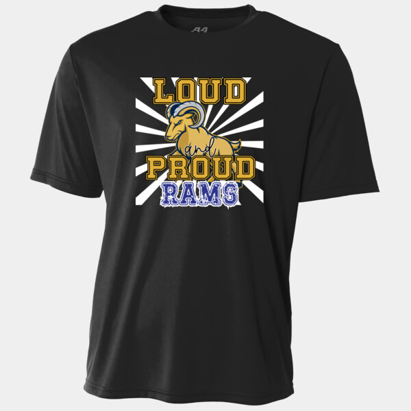 Loud and Proud Rams 07A-202 - Adult Cooling Performance Short Sleeve Tee Thumbnail