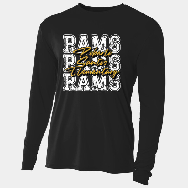 Rams 3X 07A-203 - Adult Cooling Performance Long Sleeve Tee Thumbnail