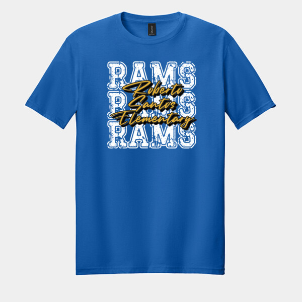 Rams 3X 07A-203 - Adult Softstyle ® T Shirt Thumbnail