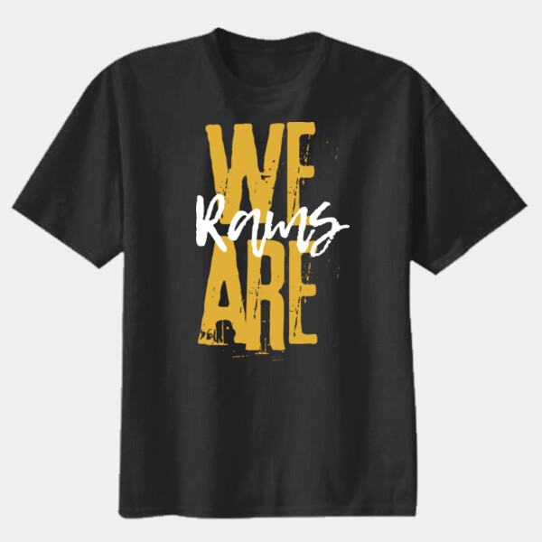 We Are Rams Gold 07A-204 - Youth Heavy Cotton 100% Cotton T Shirt Thumbnail