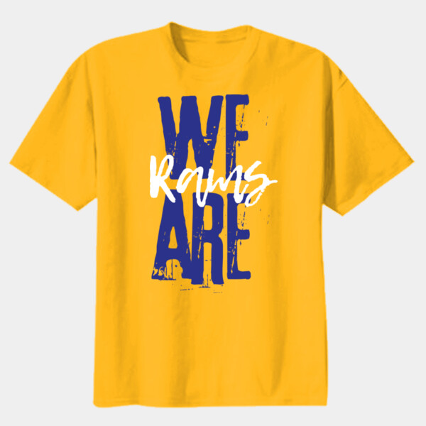 We Are Rams 07A-205 - Youth Heavy Cotton 100% Cotton T Shirt Thumbnail