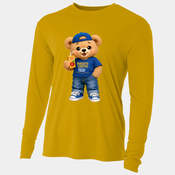Roberto Santos Rams – Loud and Proud Bear 07A-206 - Adult Cooling Performance Long Sleeve Tee Thumbnail