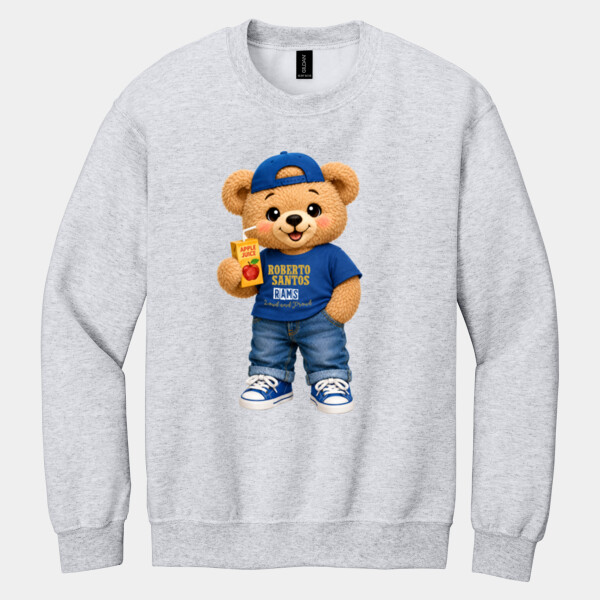 Roberto Santos Rams – Loud and Proud Bear 07A-206 - Heavy Blend Crewneck Sweatshirt Thumbnail