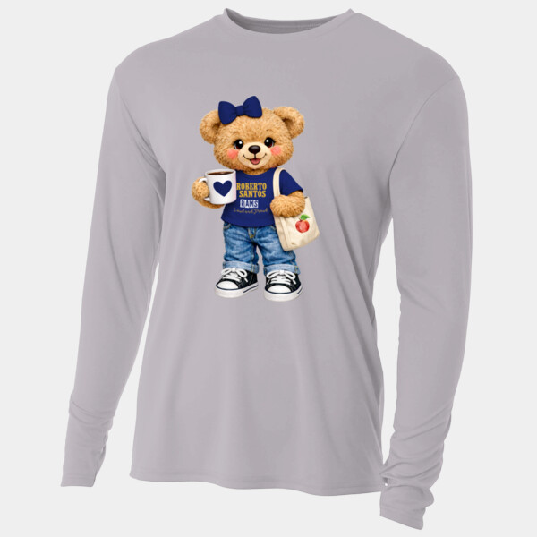Roberto Santos Rams – Loud and Proud Bear 07A-207 - Adult Cooling Performance Long Sleeve Tee Thumbnail