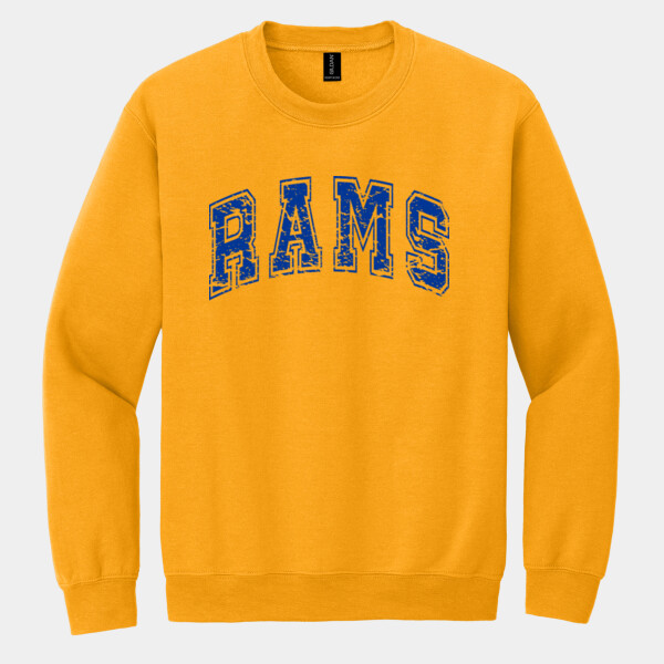Rams 07A-208 - Heavy Blend Crewneck Sweatshirt Thumbnail