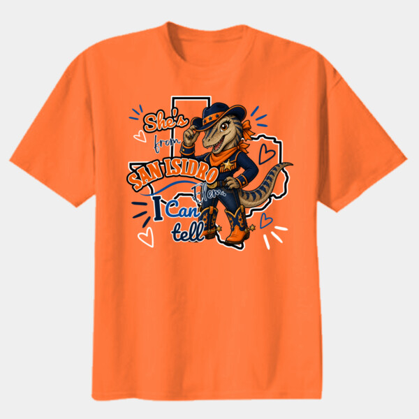 She's from San Isidro, I Can Tell 05D-000 - Youth Heavy Cotton 100% Cotton T Shirt Thumbnail