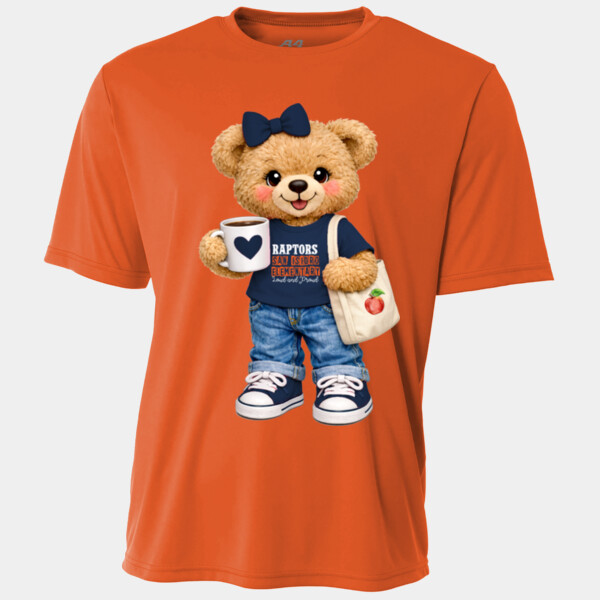 Raptors San Isidro Elementary – Loud and Proud Bear 05D-001 - Youth Cooling Performance Short Sleeve Tee Thumbnail