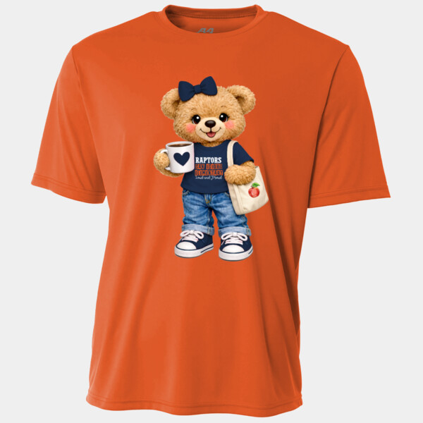 Raptors San Isidro Elementary – Loud and Proud Bear 05D-001 - Adult Cooling Performance Short Sleeve Tee Thumbnail