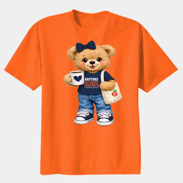 Raptors San Isidro Elementary – Loud and Proud Bear 05D-001 - Youth Heavy Cotton 100% Cotton T Shirt Thumbnail