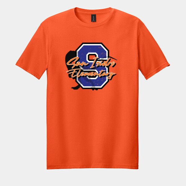 San Isidro Elementary S 05D-002 - Adult Softstyle ® T Shirt Thumbnail
