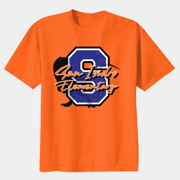San Isidro Elementary S 05D-002 - Youth Heavy Cotton 100% Cotton T Shirt Thumbnail