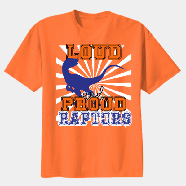 Loud and Proud Raptors 05D-005 - Youth Heavy Cotton 100% Cotton T Shirt Thumbnail