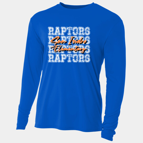Raptors San Isidro 05D-006 - Adult Cooling Performance Long Sleeve Tee Thumbnail