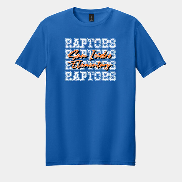 Raptors San Isidro 05D-006 - Adult Softstyle ® T Shirt Thumbnail