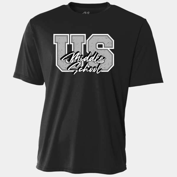 US Middle School Varsity Design 07A-300 - Adult Cooling Performance Short Sleeve Tee Thumbnail