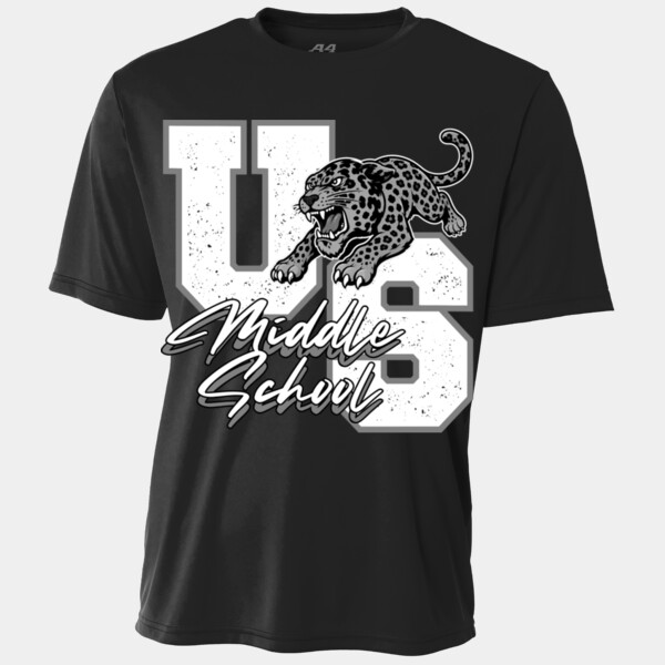 USMS Leopard Varsity 07A-309 - Youth Cooling Performance Short Sleeve Tee Thumbnail
