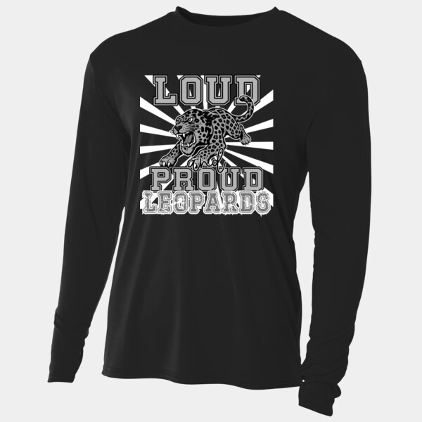 Loud and Proud Leopards 07A-310 - Adult Cooling Performance Long Sleeve Tee Thumbnail