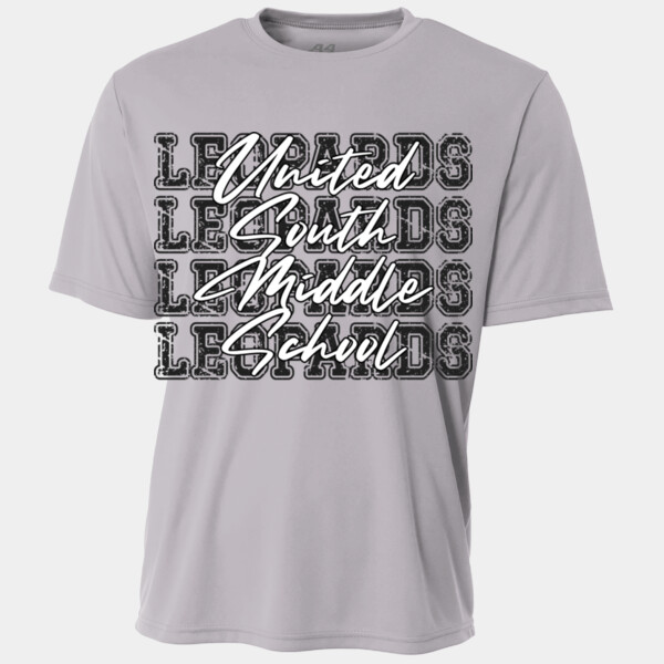 United South Middle School Leopards 4X 07A-312 - Youth Cooling Performance Short Sleeve Tee Thumbnail