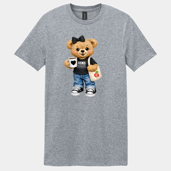 USMS Bear 07A-314 - Adult Softstyle ® T Shirt Thumbnail