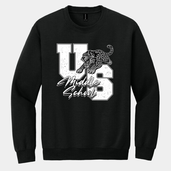 USMS Leopard 07A-317 - Heavy Blend Crewneck Sweatshirt Thumbnail