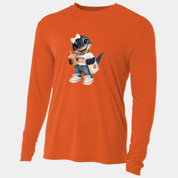 Raptors Mascot 05D-012 - Adult Cooling Performance Long Sleeve Tee Thumbnail