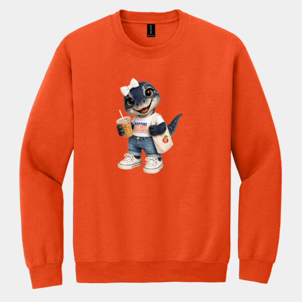 Raptors Mascot 05D-012 - Heavy Blend Crewneck Sweatshirt Thumbnail