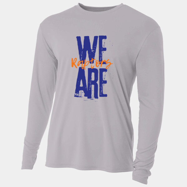 We Are Raptors Blue 05D-009 - Adult Cooling Performance Long Sleeve Tee Thumbnail