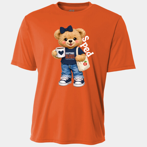 Bear Mascot SPED Teacher 05D-010 - Adult Cooling Performance Short Sleeve Tee Thumbnail