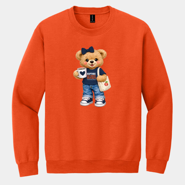 Bear Raptor 05D-011 - Heavy Blend Crewneck Sweatshirt Thumbnail