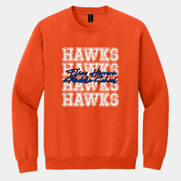 Elias Herrera Hawks 4X 06A-506 - Heavy Blend Crewneck Sweatshirt Thumbnail