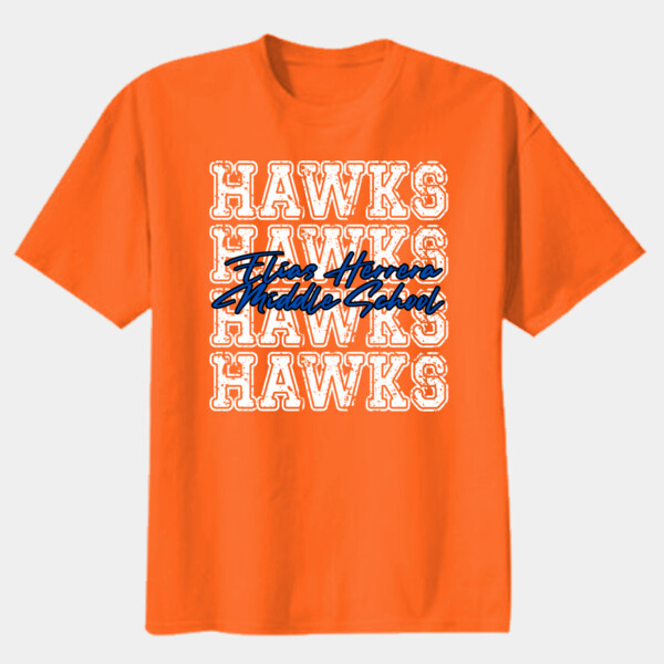 Elias Herrera Hawks 4X 06A-506 - Youth Heavy Cotton 100% Cotton T Shirt Thumbnail