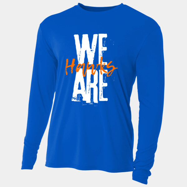 We are hawks orange 06A-508 - Adult Cooling Performance Long Sleeve Tee Thumbnail