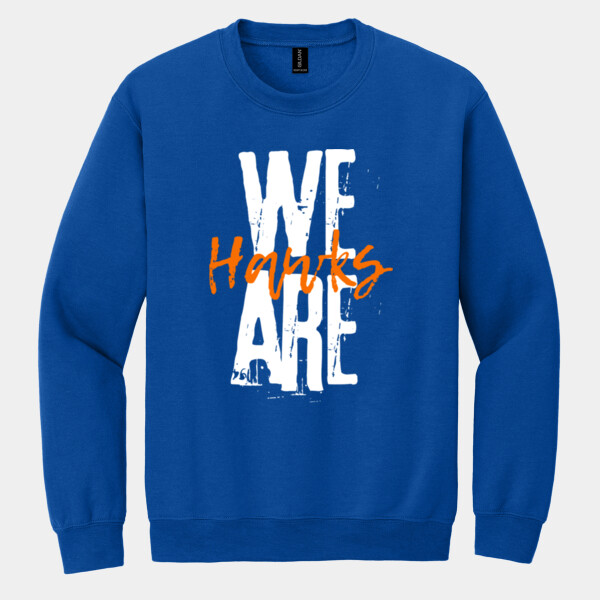 We are hawks orange 06A-508 - Heavy Blend Crewneck Sweatshirt Thumbnail