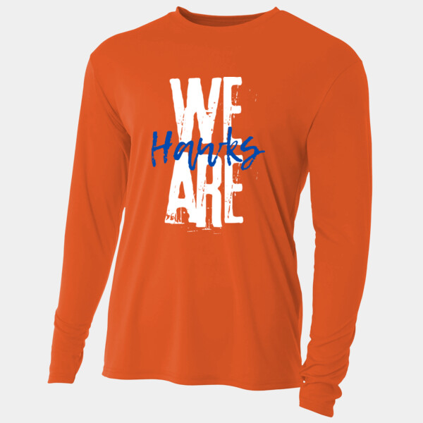 We are hawks blue 06A-509 - Adult Cooling Performance Long Sleeve Tee Thumbnail