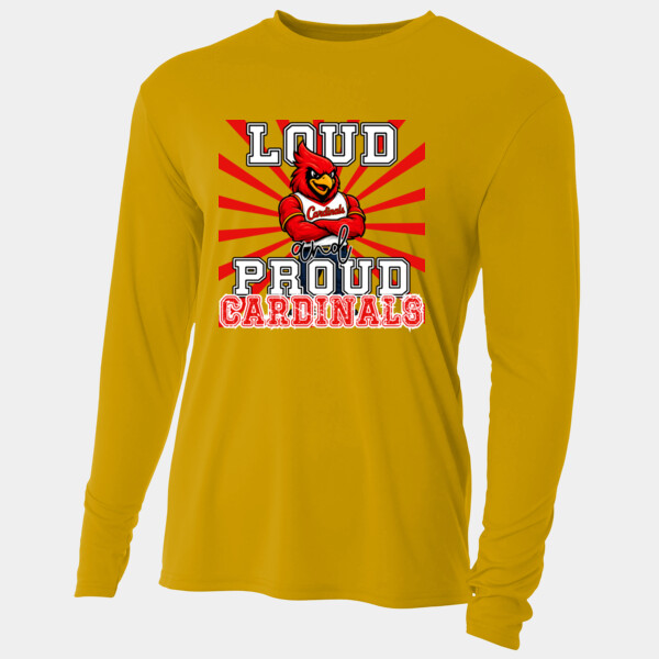 Loud and Proud Cardinals Red 05A-704 - Adult Cooling Performance Long Sleeve Tee Thumbnail
