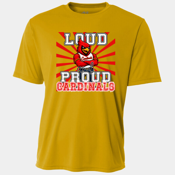 Loud and Proud Cardinals Red 05A-704 - Adult Cooling Performance Short Sleeve Tee Thumbnail