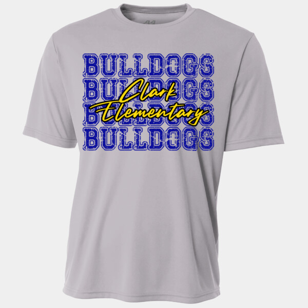 Clark Elementary Bulldogs 05B-003 - Youth Cooling Performance Short Sleeve Tee Thumbnail