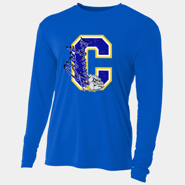 Clark Elementary 05B-001 - Adult Cooling Performance Long Sleeve Tee Thumbnail