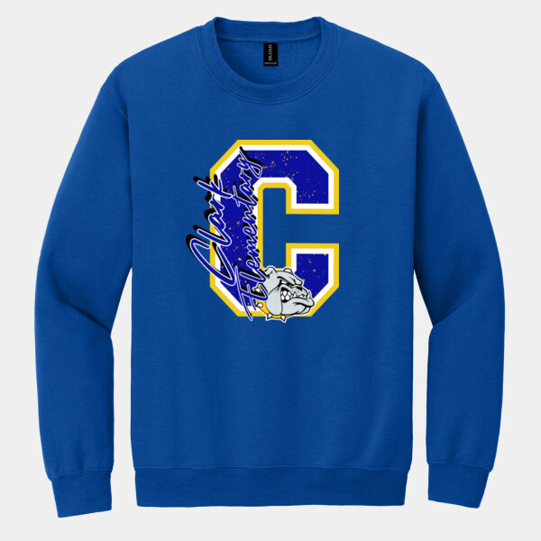 Clark Elementary 05B-001 - Heavy Blend Crewneck Sweatshirt Thumbnail