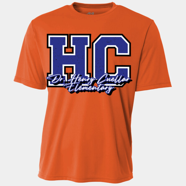 Dr. Henry Cuellar Elementary (Blue) 05B-101 - Youth Cooling Performance Short Sleeve Tee Thumbnail